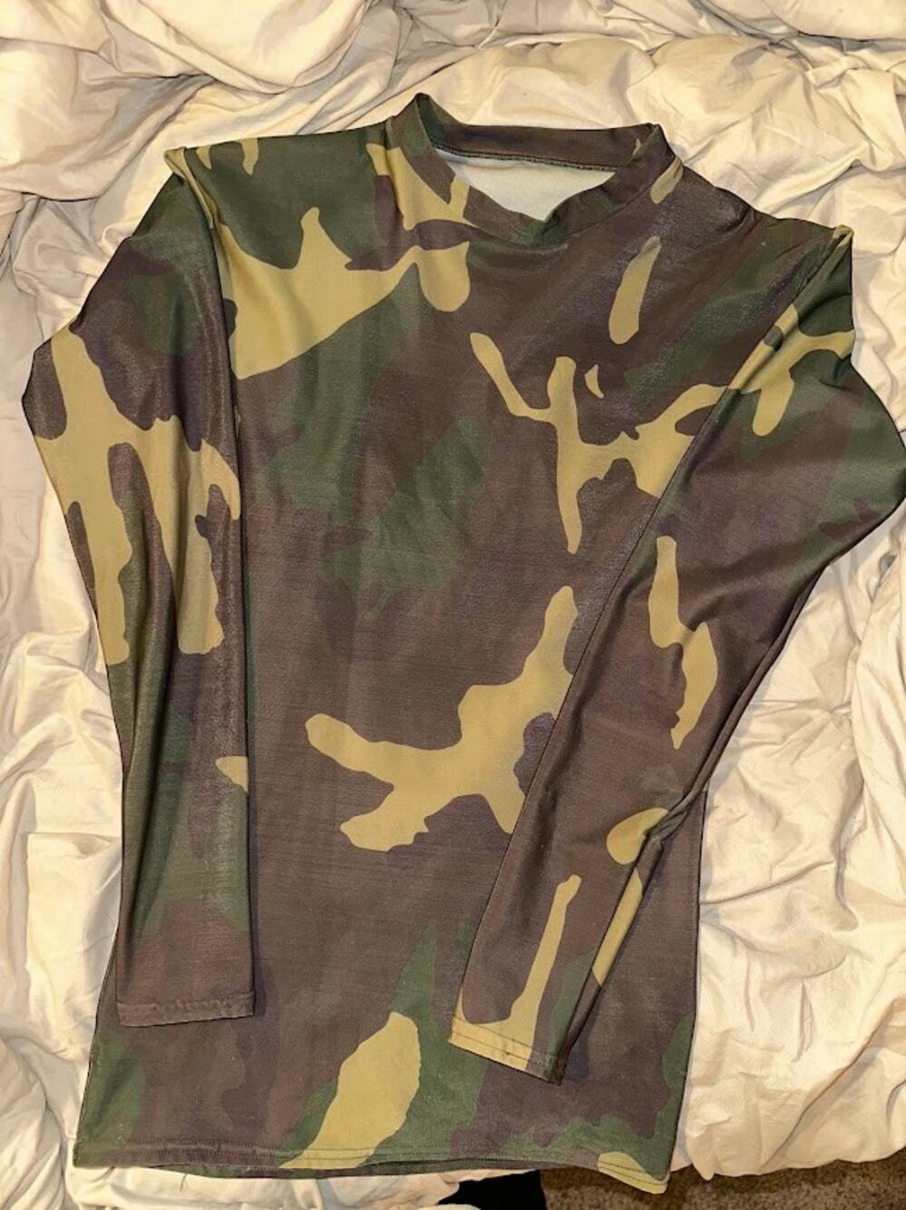 Athletic Works Camo Long Sleeve Shirt